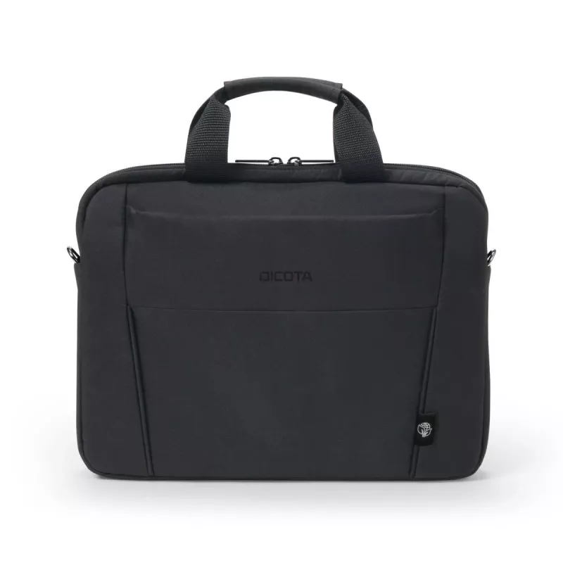 DICOTA Eco õhuke Case Base - 13-14,1-tolline sülearvutiümbris - Must / 300d Rpet Polyester