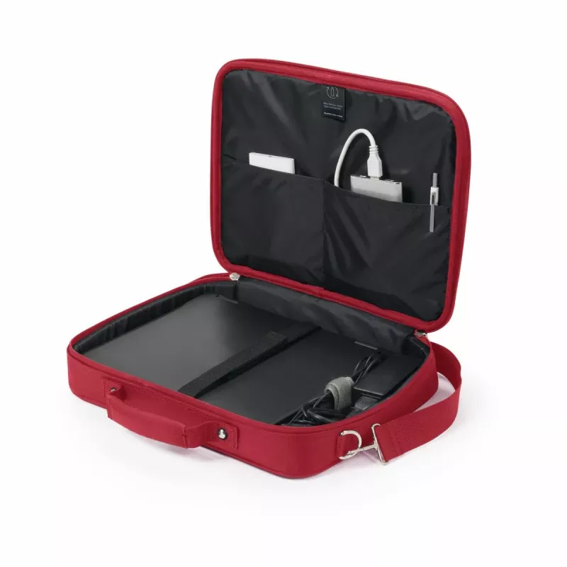 DICOTA Eco Multi Base - 14-15.6in sülearvutikohver - Punane / 300d Rpet Polüester