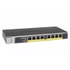 NETGEAR GS108LP Haldamata Gigabit Ethernet (10/100/1000) Power over Ethernet (PoE) 1U Must, Hall