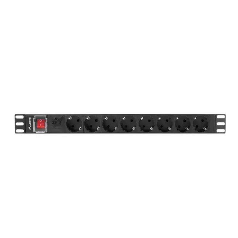Toitejaotusseade PDU Lanberg PDU-08F-0200-BK