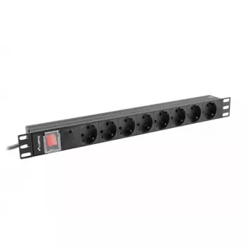 Toitejaotusseade PDU Lanberg PDU-08F-0200-BK