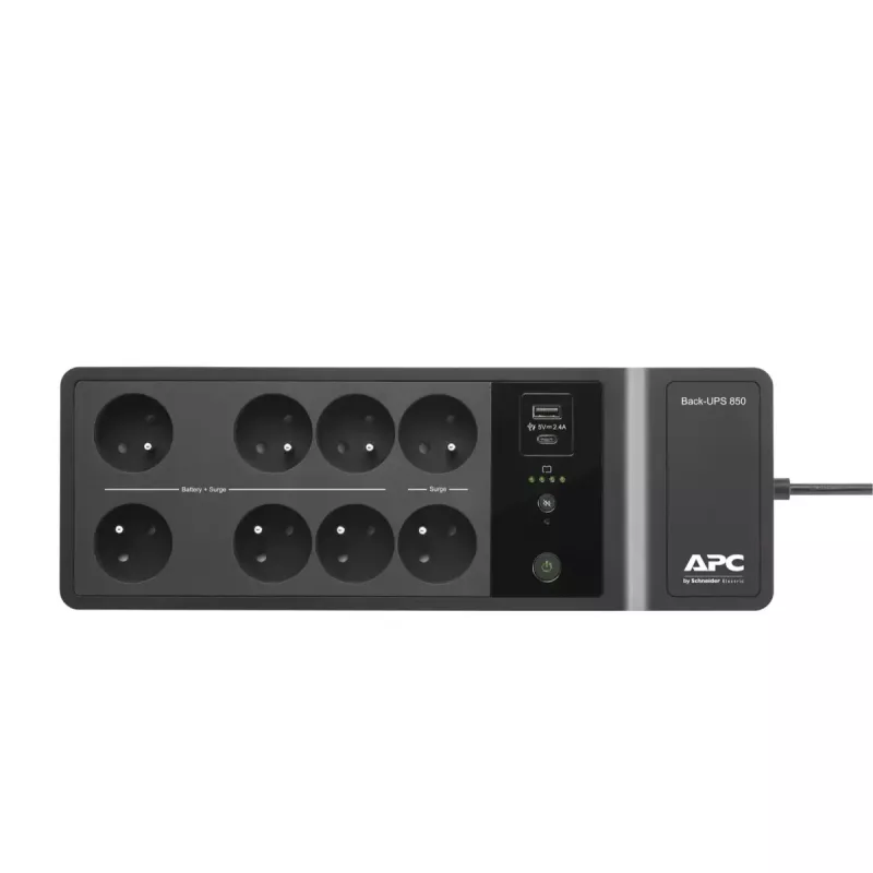 APC BE850G2-FR katkematu toiteallikas (UPS) ooterežiim (Offline) 0,85 kVA 520 W