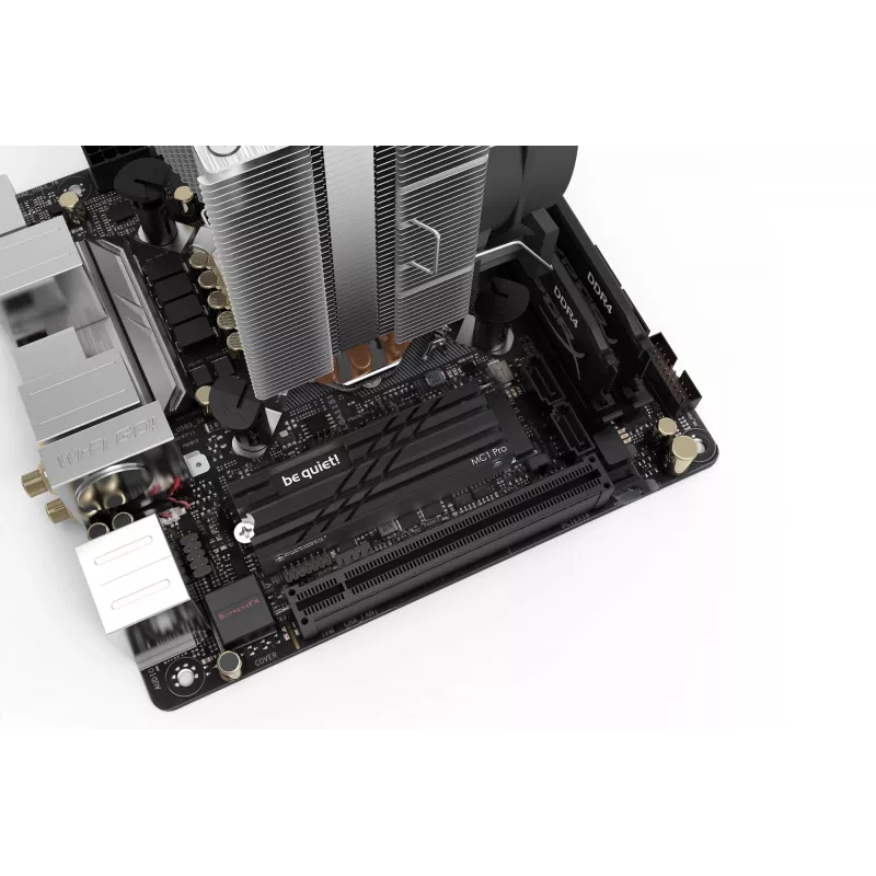 be quiet! MC1 PRO pooljuhtketta jahutusradiaator Must 1 tk