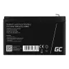 Laetav 12 V suletud pliiaku roheline Cell AGM46, 8000 mAh, 2,15 kg, VRLA