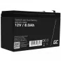 Laetav 12 V suletud pliiaku roheline Cell AGM46, 8000 mAh, 2,15 kg, VRLA