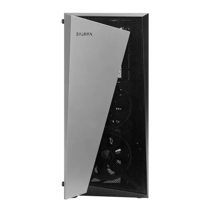 Arvuti korpus Zalman S4 Plus Midi Tower must