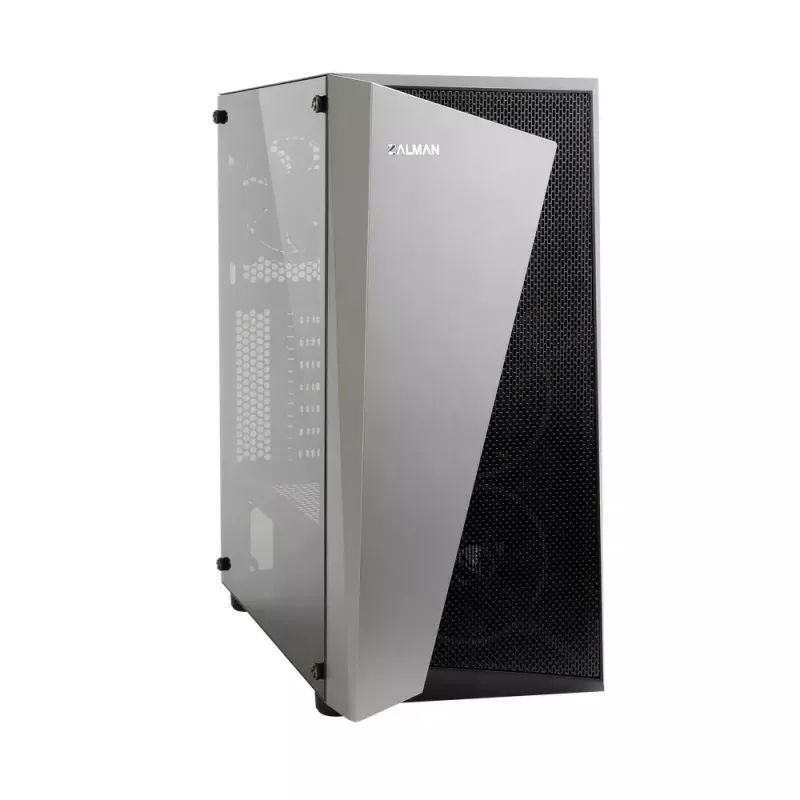 Arvuti korpus Zalman S4 Plus Midi Tower must