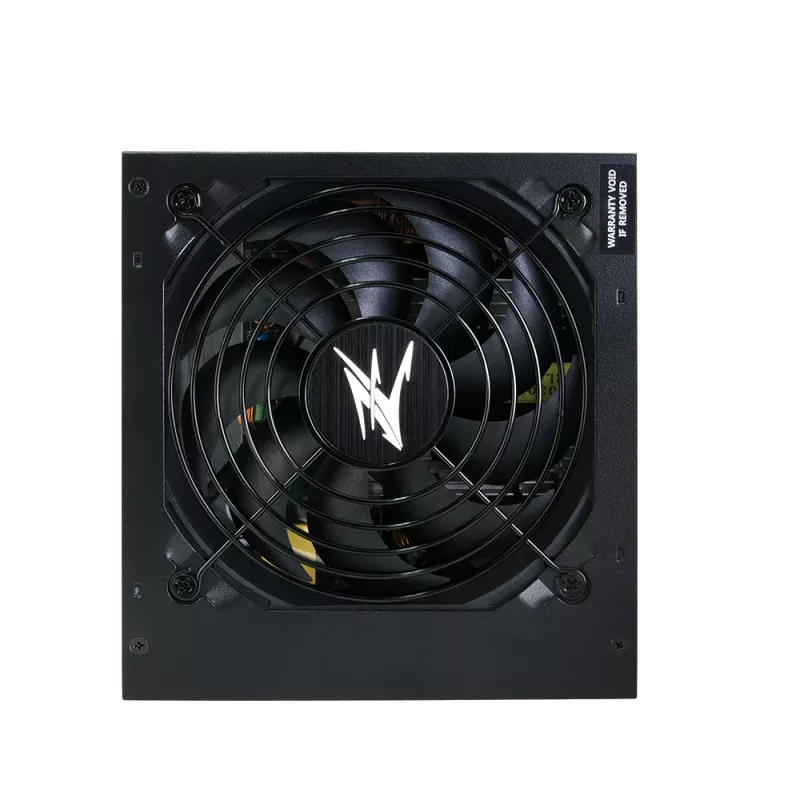 Zalman ZM500-TXII V2 MegaMax 80PLUS 230V EU STANDARD sertifitseeritud kõrge efektiivsusega PCI-E toiteplokk 500 W 20+4 pin ATX Must