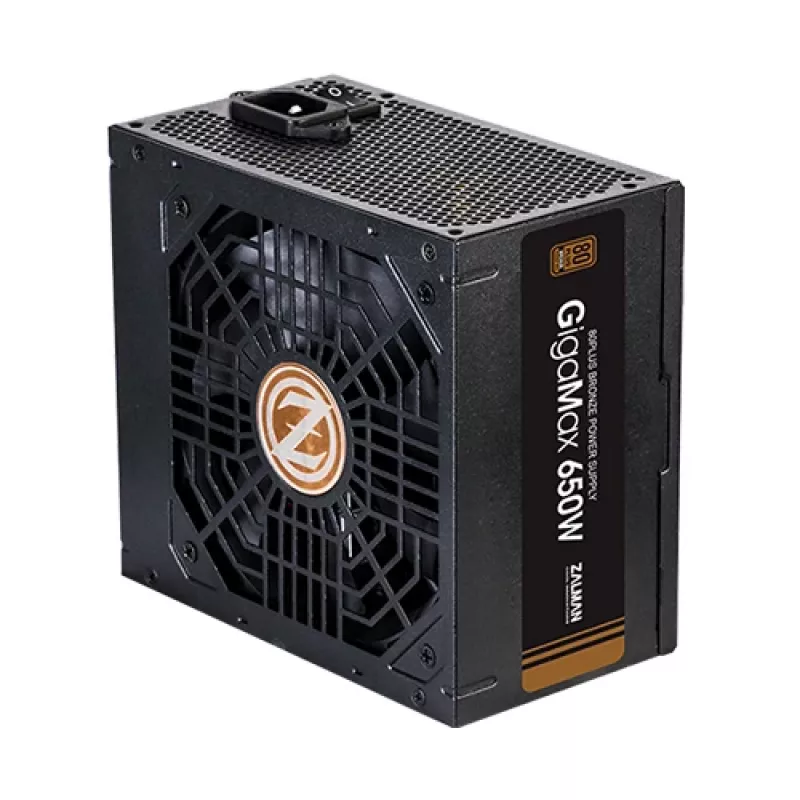 Zalman ZM650-GVII toiteplokk 650 W 20+4 pin ATX ATX Must