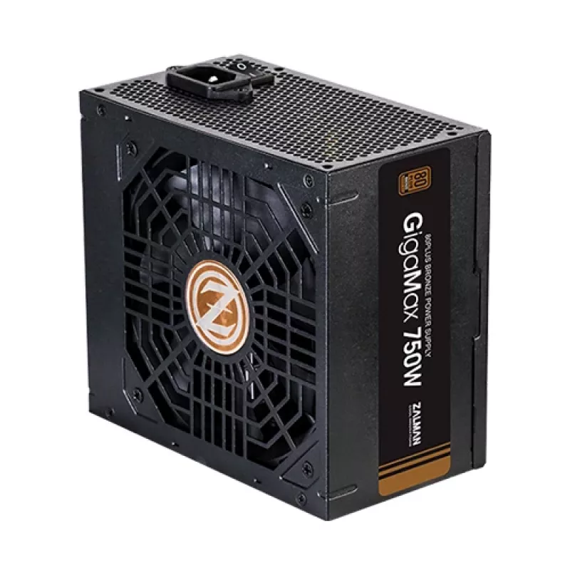 Zalman ZM750-GVII toiteplokk 750 W 20+4 pin ATX ATX Must