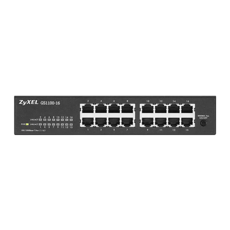 Zyxel GS1100-16 Haldamata Gigabit Ethernet (10/100/1000)