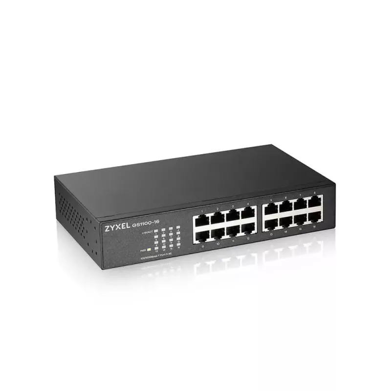Zyxel GS1100-16 Haldamata Gigabit Ethernet (10/100/1000)