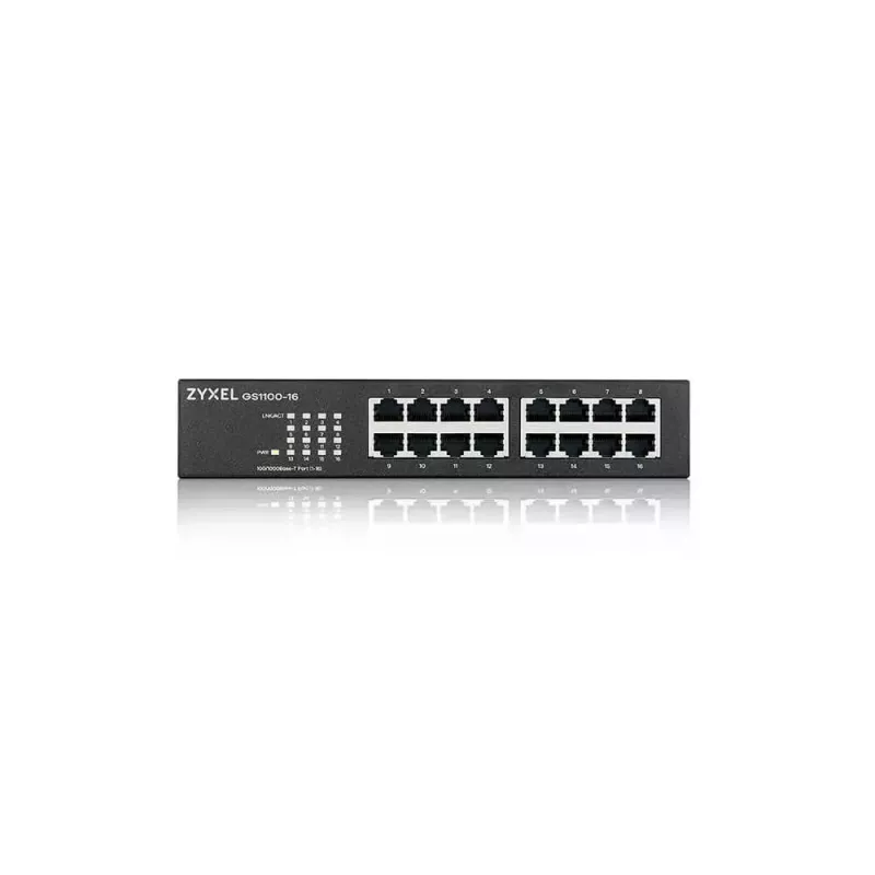 Zyxel GS1100-16 Haldamata Gigabit Ethernet (10/100/1000)