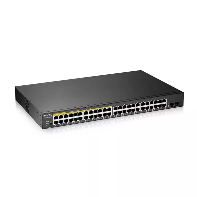 Zyxel GS1900-48HPv2 Hallatav L2 Gigabit Ethernet (10/100/1000) Power over Ethernet (PoE) Must