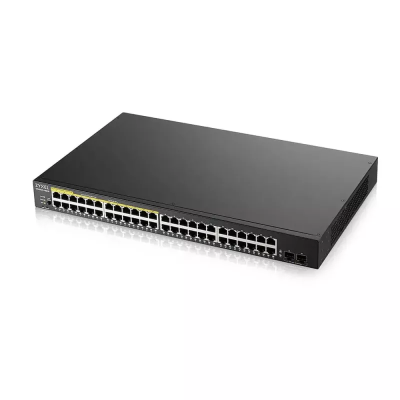 Zyxel GS1900-48HPv2 Hallatav L2 Gigabit Ethernet (10/100/1000) Power over Ethernet (PoE) Must