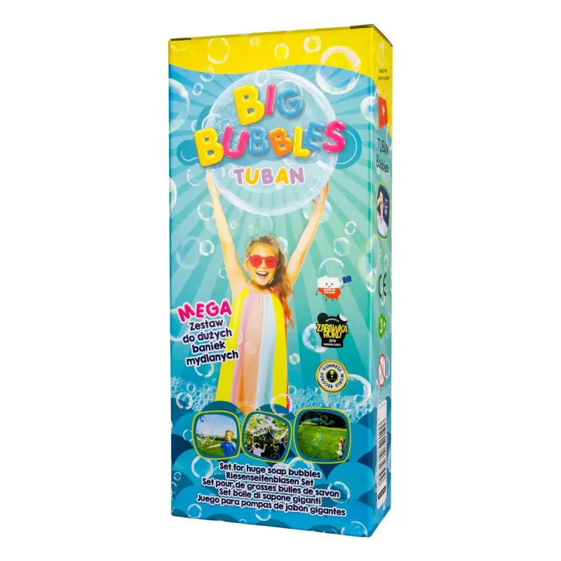 Mullikomplekt Tuban MEGA SET FOR BIG BUBBLES Soovitatav vanus alates 3 aastat