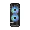 Arvuti korpus Fractal Design Torrent Tower Black — toetab ATX/EATX/ITX, 2x180mm esiventilaatorit, 2x3,5-tollist pesa, 4x2,5-tollist pesa, karastatud klaas