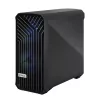 Arvuti korpus Fractal Design Torrent Tower Black — toetab ATX/EATX/ITX, 2x180mm esiventilaatorit, 2x3,5-tollist pesa, 4x2,5-tollist pesa, karastatud klaas