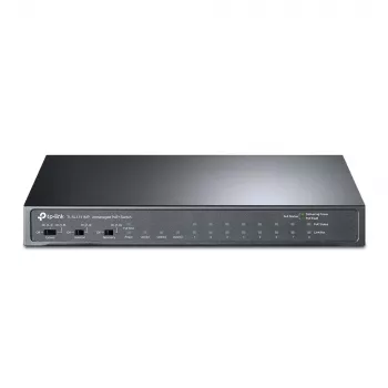 TP-Link 8-port 10/100Mbps + 3-port Gigabit lauavõrgukommutaator 8 PoE+ pordiga
