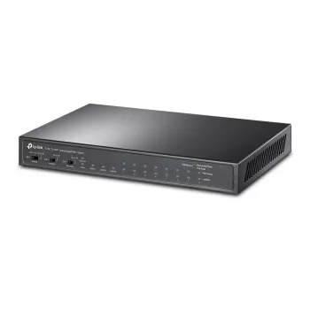 TP-Link 8-port 10/100Mbps + 3-port Gigabit lauavõrgukommutaator 8 PoE+ pordiga