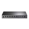 TP-Link 8-port 10/100Mbps + 3-port Gigabit lauavõrgukommutaator 8 PoE+ pordiga