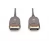 DIGITUS DisplayPort AOC hübriidkiudoptiline ühenduskaabel M/M UHD 8K@60Hz, CE, must 20m