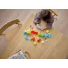 LEGO DUPLO numbritega rong 10954 – varajase õppe rong nummerdatud vagunitega loendamiseks ja sorteerimiseks