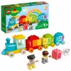 LEGO DUPLO numbritega rong 10954 – varajase õppe rong nummerdatud vagunitega loendamiseks ja sorteerimiseks