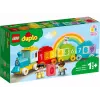 LEGO DUPLO numbritega rong 10954 – varajase õppe rong nummerdatud vagunitega loendamiseks ja sorteerimiseks