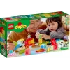 LEGO DUPLO numbritega rong 10954 – varajase õppe rong nummerdatud vagunitega loendamiseks ja sorteerimiseks