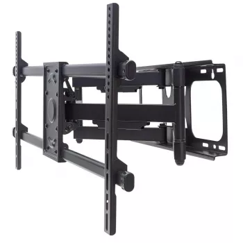 Manhattan seinakinnitus teleritele ja monitoridele (täisliigutusega), ekraanidele 37 inch kuni 75 inch, VESA ühilduvus: kõik vahemikus 200x200 mm kuni 800x400 mm – veenduge, et tagakülje nelja kinnitusaugu mõõtmed sobivad, max 75 kg, must, kronstein, eluaegne garantii