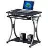 Techly Compact Desk for PC with Removable Tray, Must Graphite ICA-TB 328BK