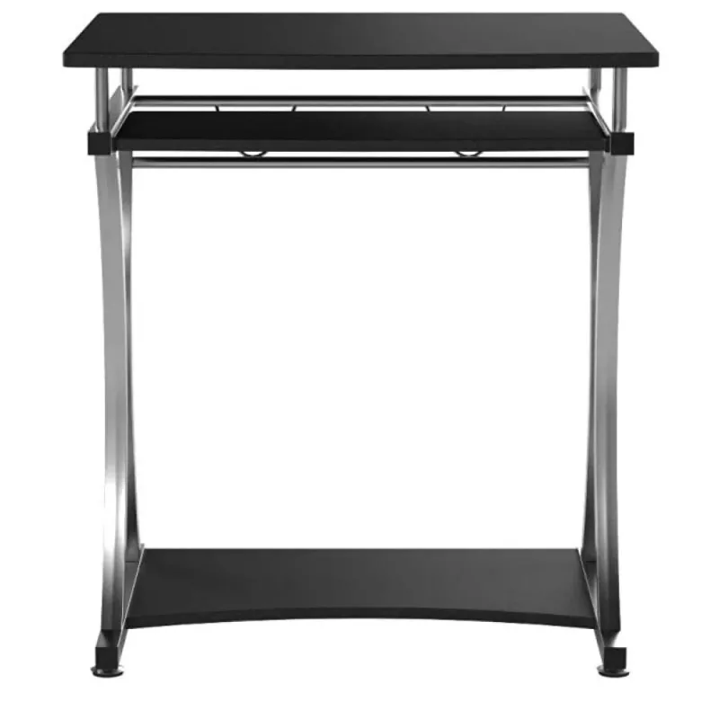 Techly Compact Desk for PC with Removable Tray, Must Graphite ICA-TB 328BK