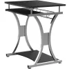 Techly Compact Desk for PC with Removable Tray, Must Graphite ICA-TB 328BK