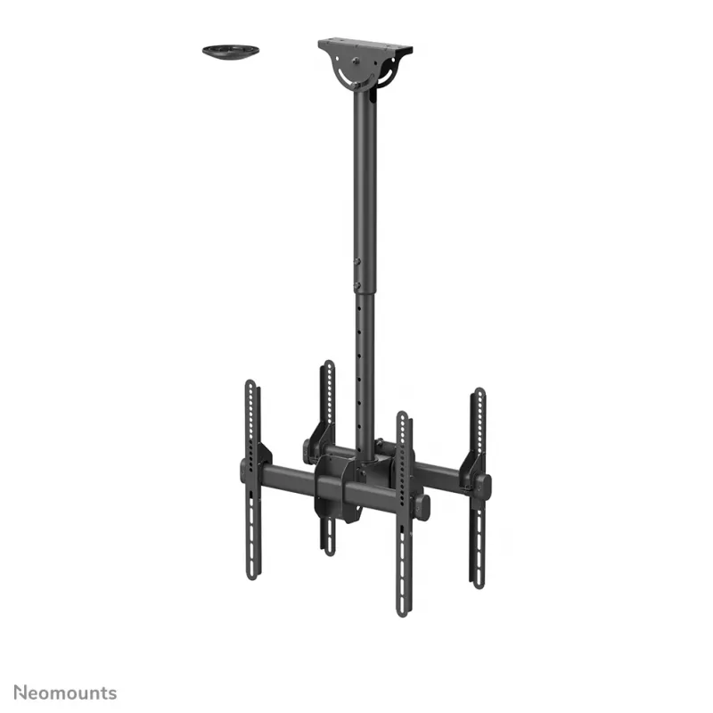 Neomounts NM-C440DBLACK Kahe monitori/teleri laekinnitus 32-60 tolli - kõrgus 56-91 cm