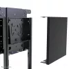 Neomounts NS-M1250Must TV-käru 37-70 tolli - pööratav