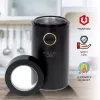 Adler AD 4446bg kohviveski koonusjahvatuskettaga — 150 W, 75 g ubade punker, roostevabast terasest jahvatuskettad, nuppjuhtimine, must