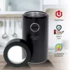 Burr grinder Adler AD4446BS — 150 W, stainless steel burrs, 75 g bean hopper, Must