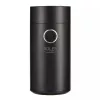 Burr grinder Adler AD4446BS — 150 W, stainless steel burrs, 75 g bean hopper, Must