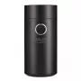 Burr grinder Adler AD4446BS — 150 W, stainless steel burrs, 75 g bean hopper, Must