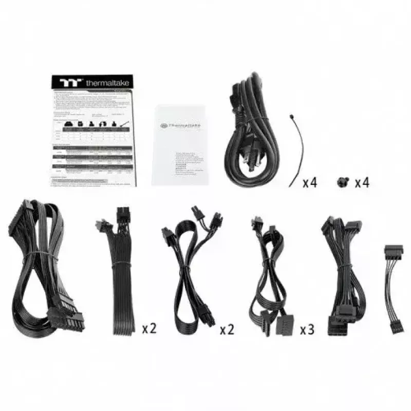 Thermaltake Toughpower PF1 toiteplokk 750 W 24-kontaktiline ATX ATX Must