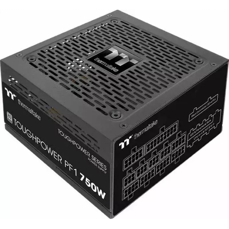 Thermaltake Toughpower PF1 toiteplokk 750 W 24-kontaktiline ATX ATX Must