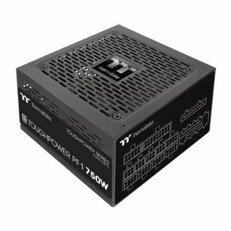 Thermaltake Toughpower PF1 toiteplokk 750 W 24-kontaktiline ATX ATX Must
