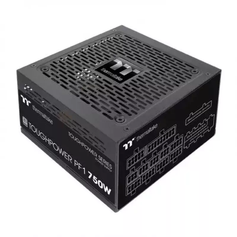 Thermaltake Toughpower PF1 toiteplokk 750 W 24-kontaktiline ATX ATX Must