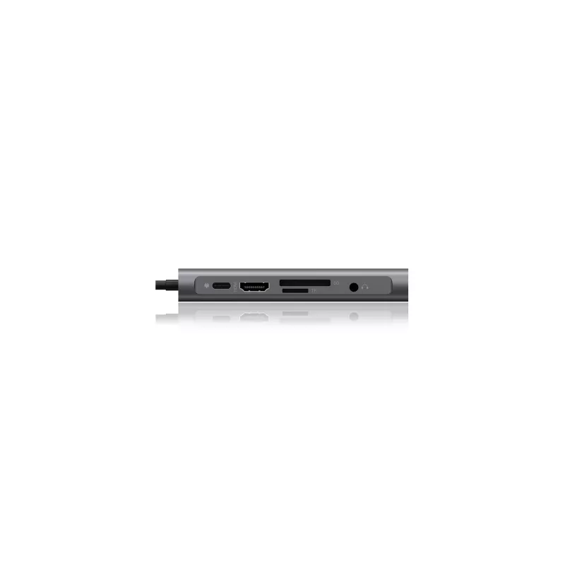 ICY BOX IB-DK4040-CPD Juhtmega USB 3.2 Gen 1 (3.1 Gen 1) Type-C Antratsiit, Must
