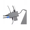 ICY BOX IB-DK4040-CPD Juhtmega USB 3.2 Gen 1 (3.1 Gen 1) Type-C Antratsiit, Must