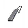 ICY BOX IB-DK4040-CPD Juhtmega USB 3.2 Gen 1 (3.1 Gen 1) Type-C Antratsiit, Must