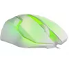 Juhtmega mänguhiir DEFENDER Cyber MB-560L — optiline 1200 DPI, kahekäeline, USB Type-A, valge, 1,5 m kaabel