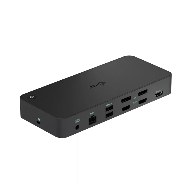 i-tec USB 3.0 / USB-C / Thunderbolt, 3x 4K dokkimisjaam + Power Delivery 100W