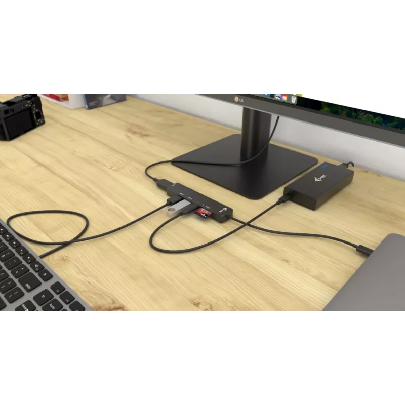 i-tec USB-C Travel Easy Dock 4K HDMI + toiteedastus 60 W
